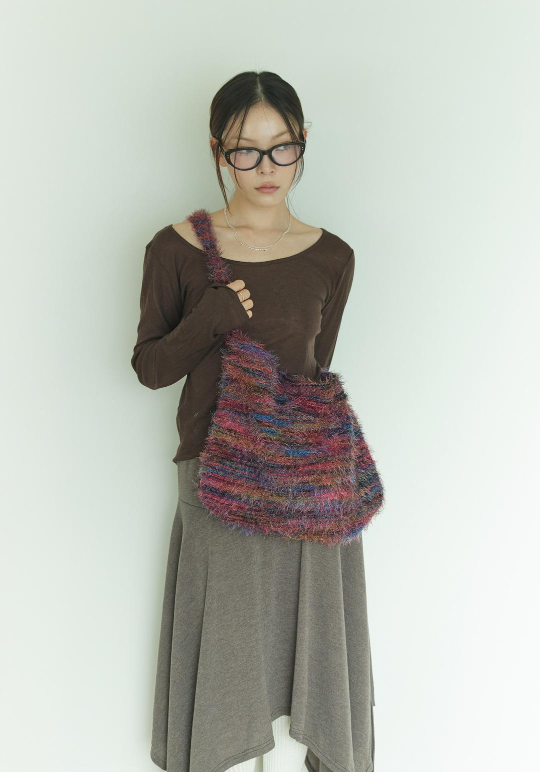 HIPPY bag (misty burgundy)
