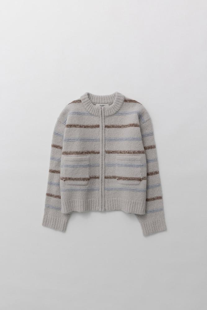 a chuncky cardigan (ash grey)