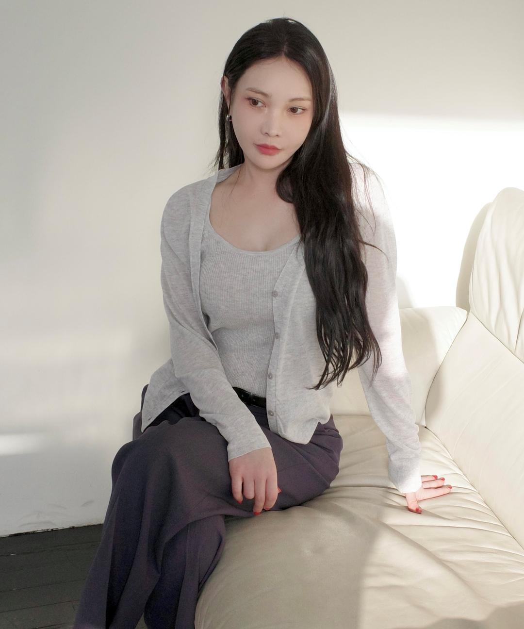 스파오 [연우,앨리스펑크 PICK] [살안타템🤍] COOL 썸머 카디건_SPCKF24G01