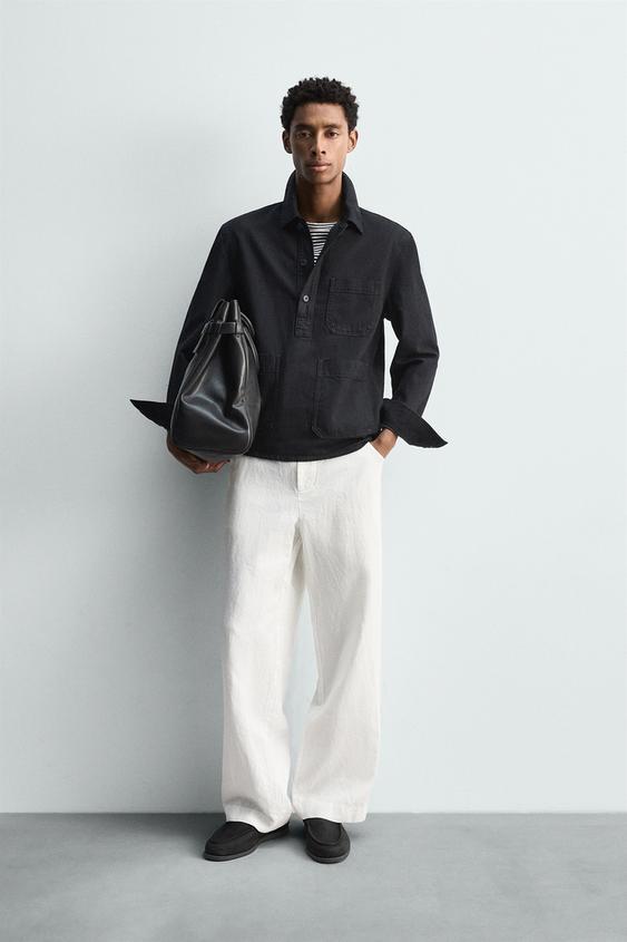 CHEMISE POLO EN DENIM