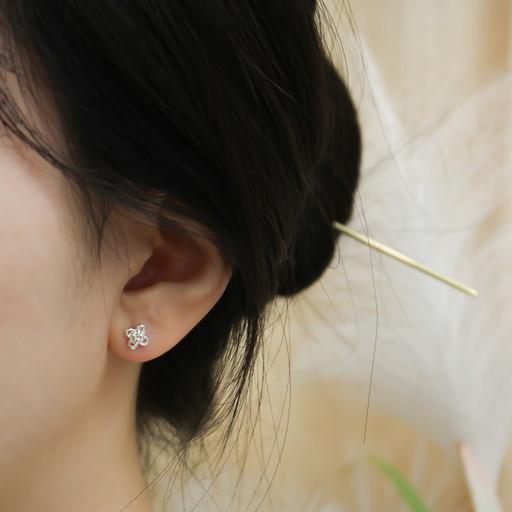 생쪽매듭귀걸이