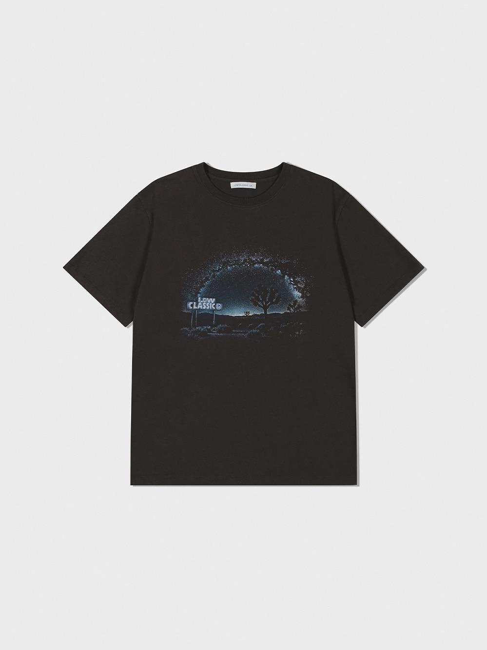 Joshua Tree T-Shirt_Deep Charcoal