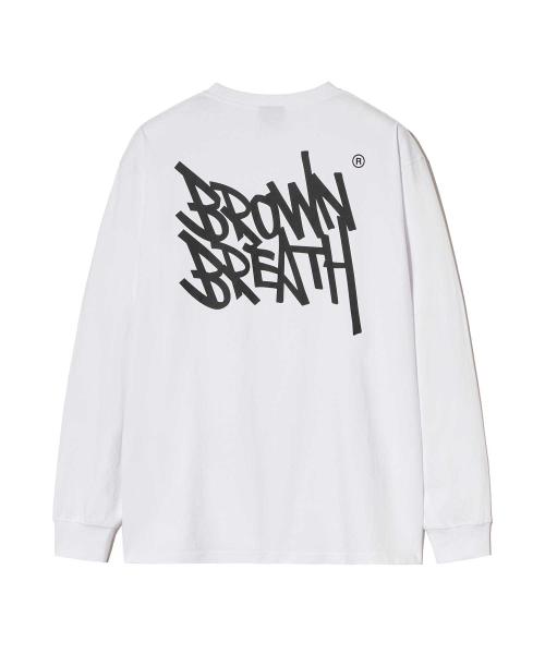 브라운브레스(BROWNBREATH)  TAG OG LONGSLEEVE - WHITE - 사이즈 & 후기 | 무신사