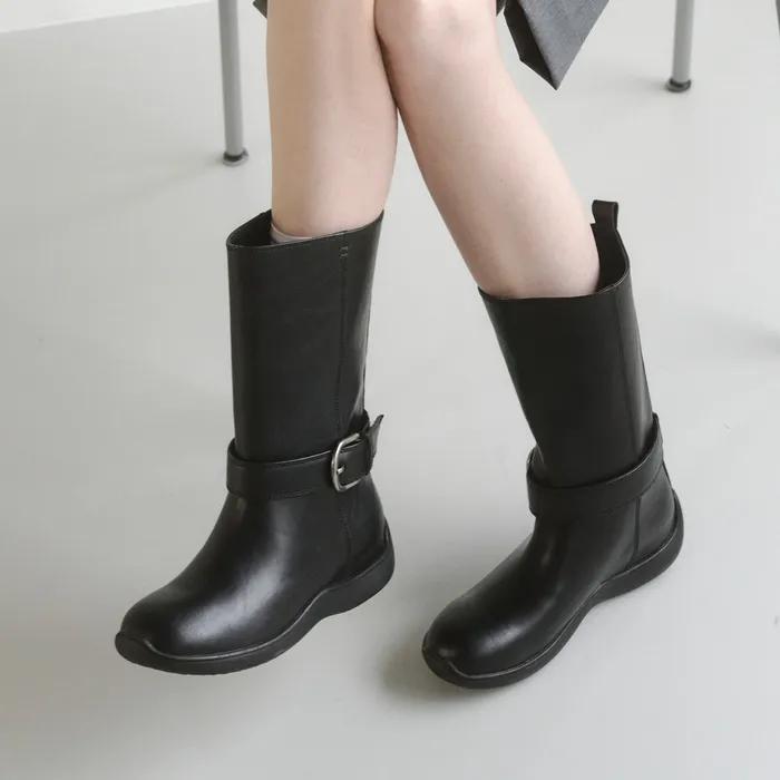 Beltige Mid Boots / Black