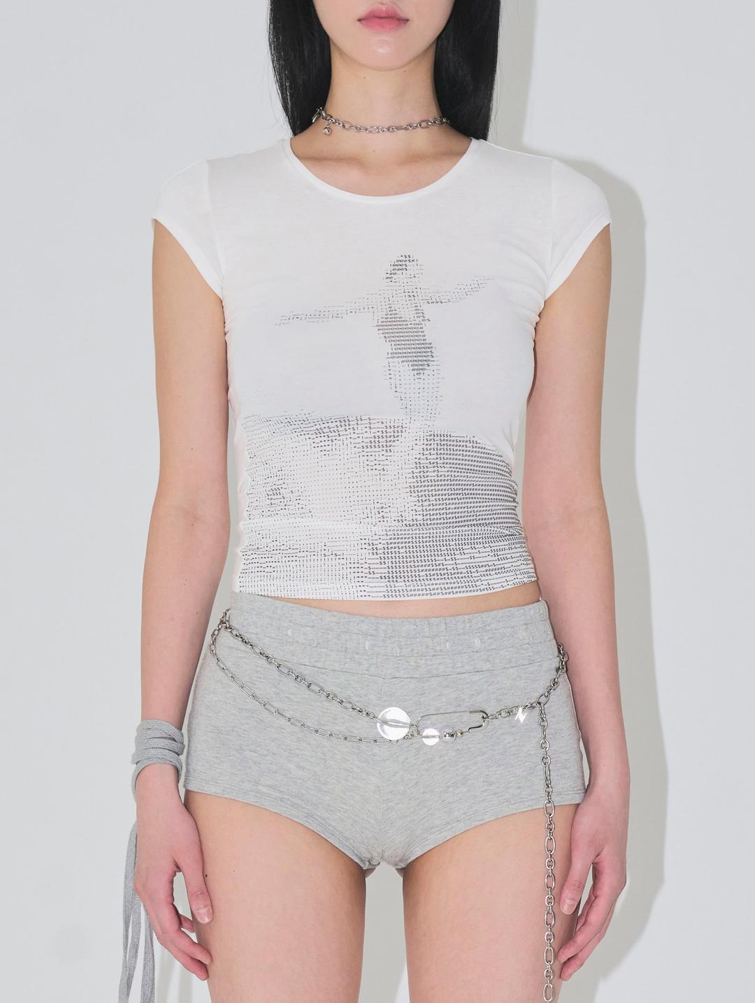 .hangten baby tee white — .nibgnus