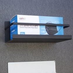 무타공 자석선반 철제벽 수납 현관 냉장고 주방 현관문 선반