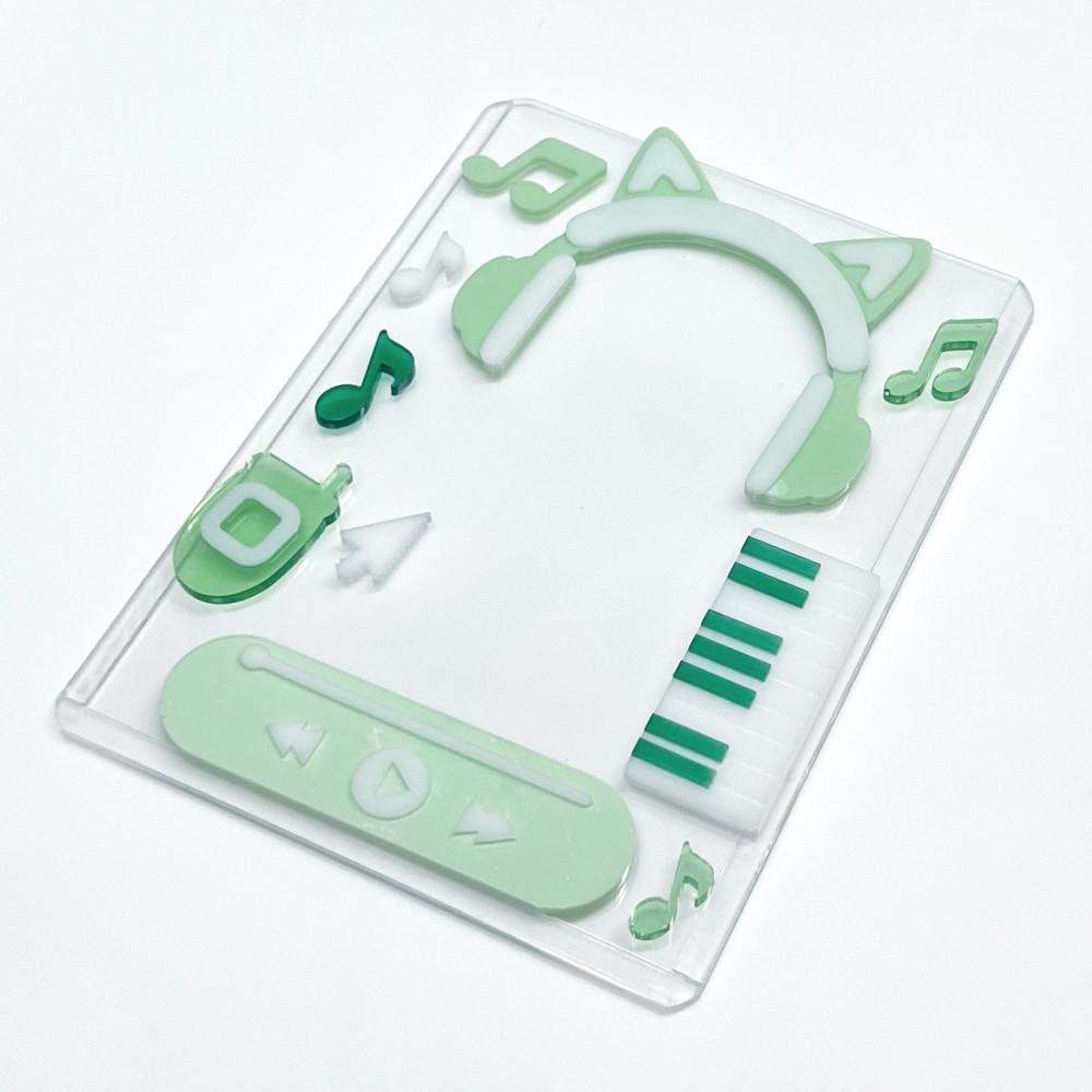뮤직 플레이어 파츠 몰드 - Bits mold Music player 레진 몰드