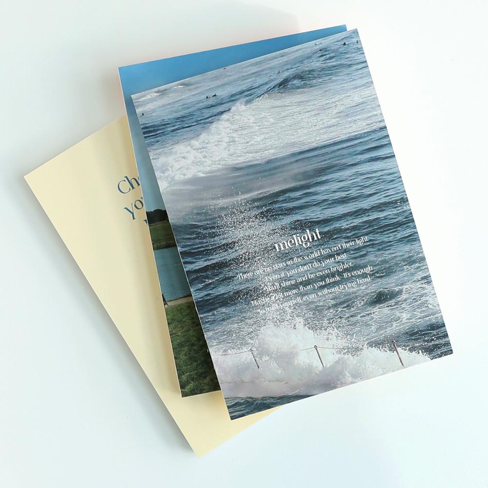 워너디스 미라이트 모눈 무지 노트(01-04) ( 그리드 무선 공책 줄없는노트 )