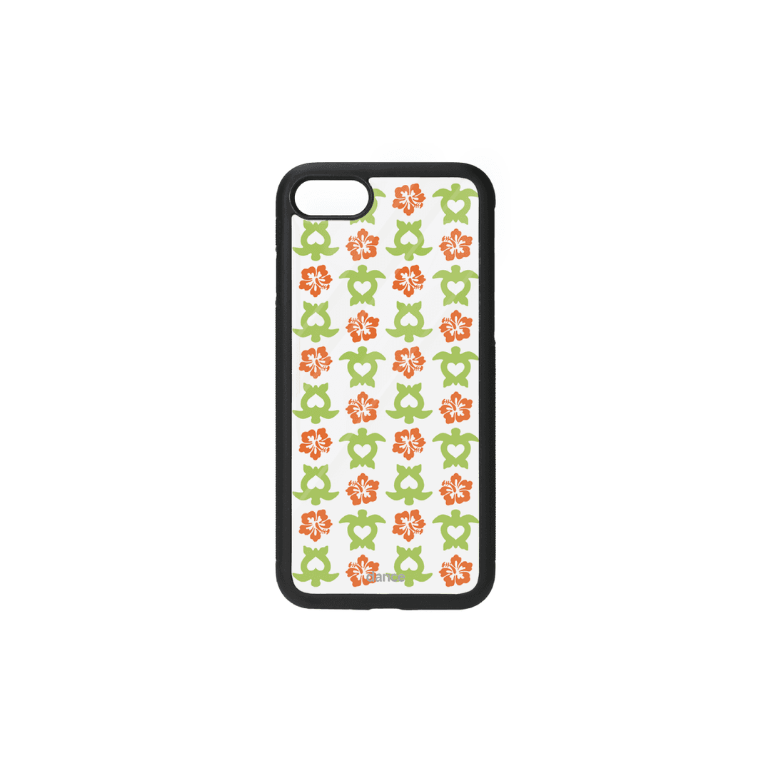 Heart Turtle & Hibiscus ( glow bumper )