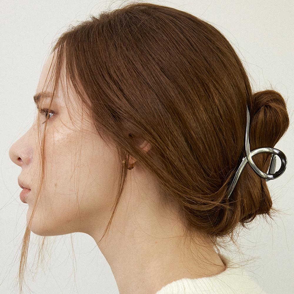 Simple twist hair claw clip _3 colors