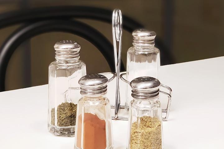 팔각 빈티지 소금 후추통 파우더통 시나몬병 60ml 2개 세트_보관랙 별도 선택
