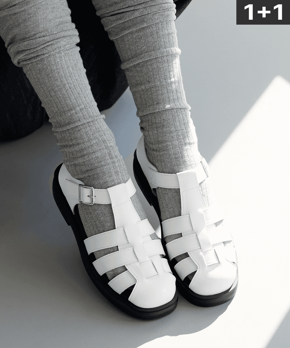 [1+1] 타버 컴포트 벨크로 피셔맨 샌들 (4cm)
