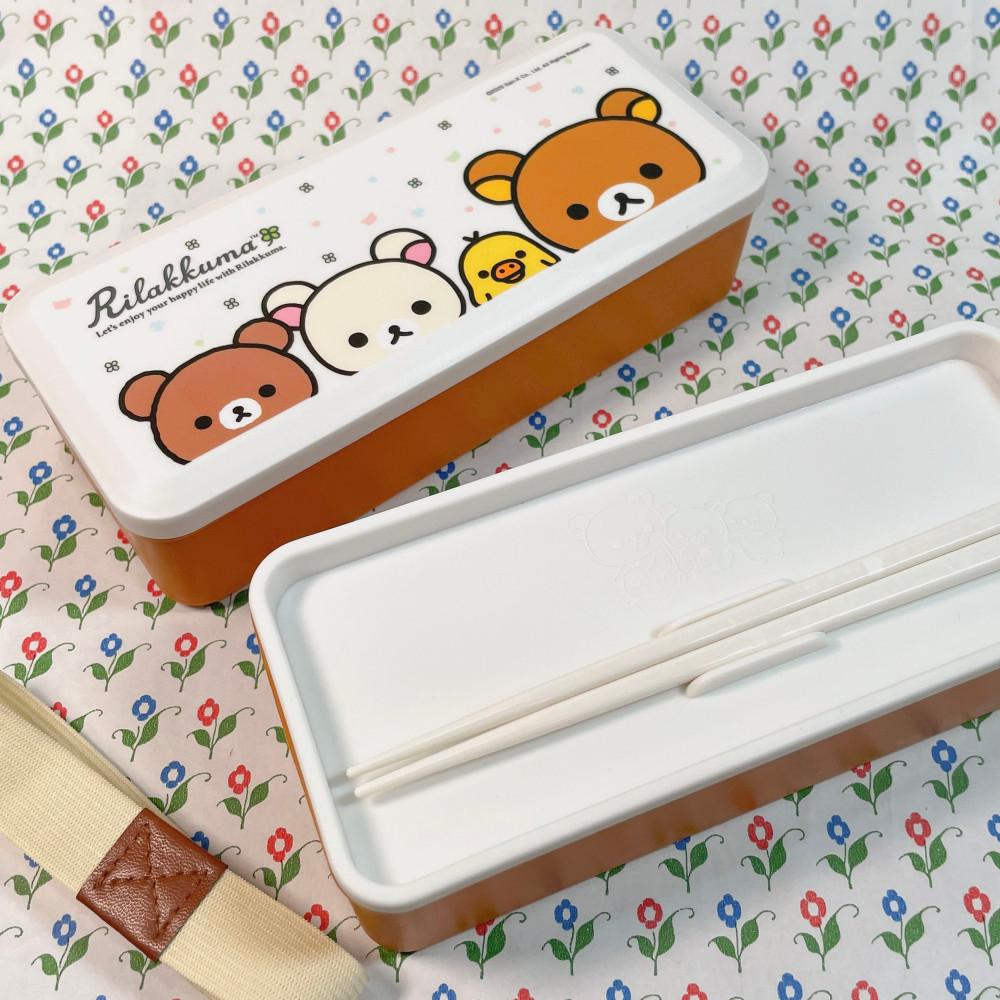 [RILAKKUMA] 리락쿠마 브라운 2단 도시락통