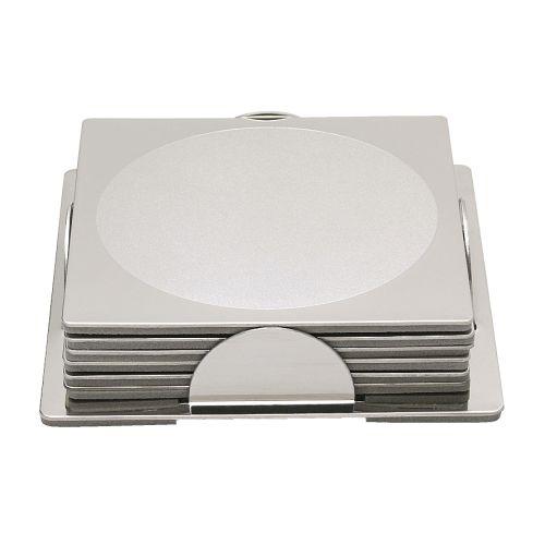 이케아 그로위 GROGGY 컵받침 [사각, 스테인리스] 301.742.25