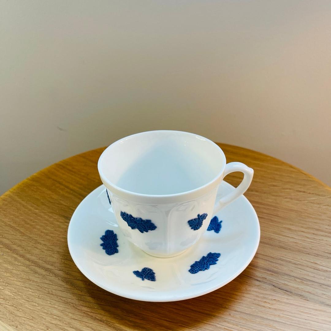 Gustavsberg Sweden Blå Blom Cup and Saucer