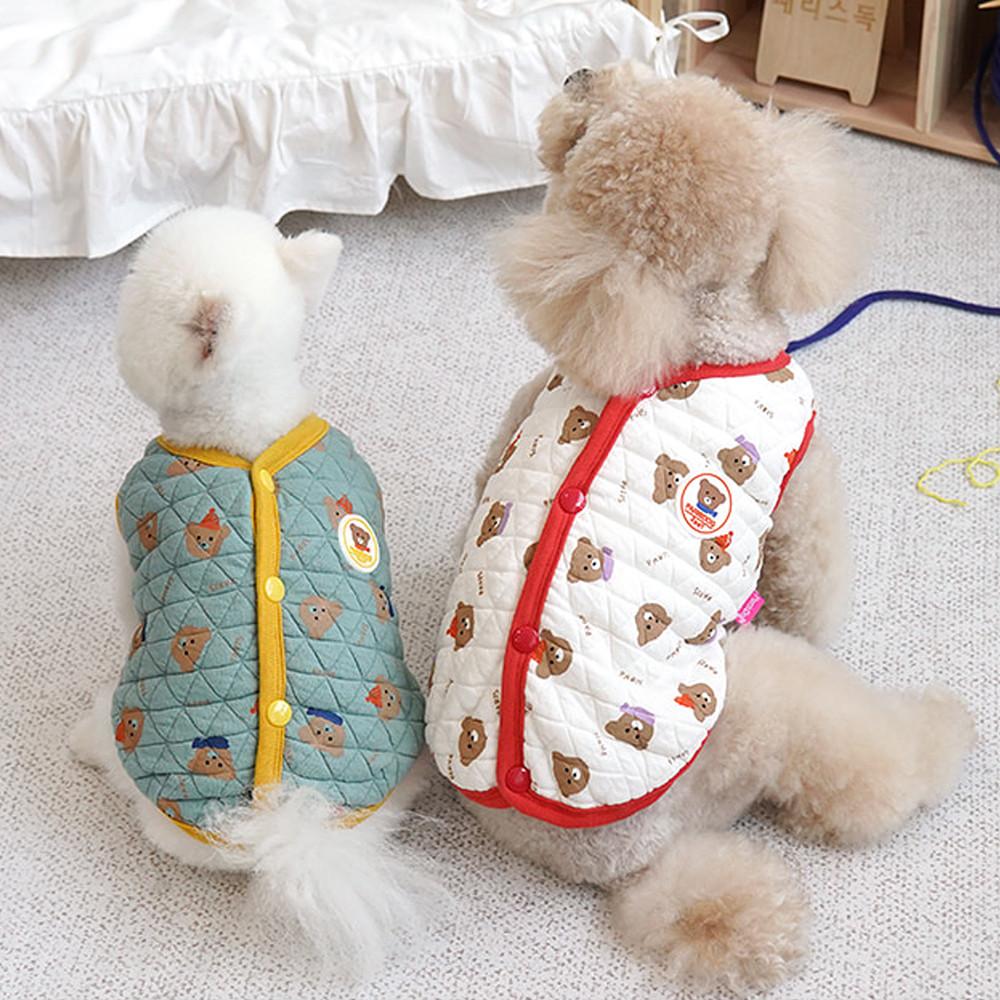 패리스독 포시즌 베어 베스트 가을 겨울 조끼 S~3XL (사이즈 색상선택)