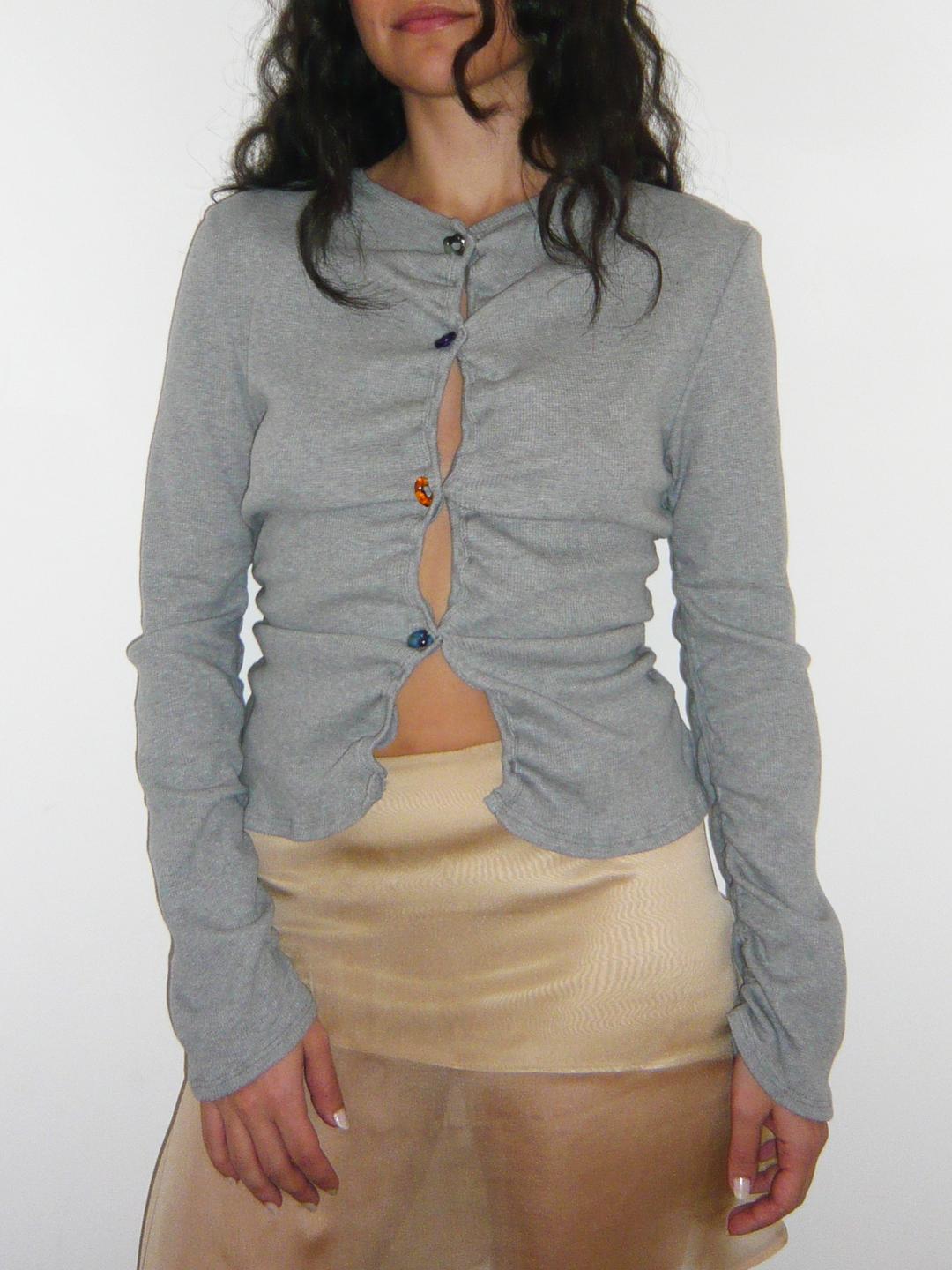 Bodycon Jersey Cardigan