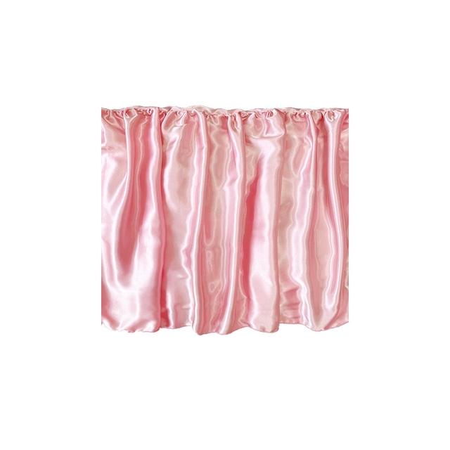Palm Springs Pink Satin 베드스커트