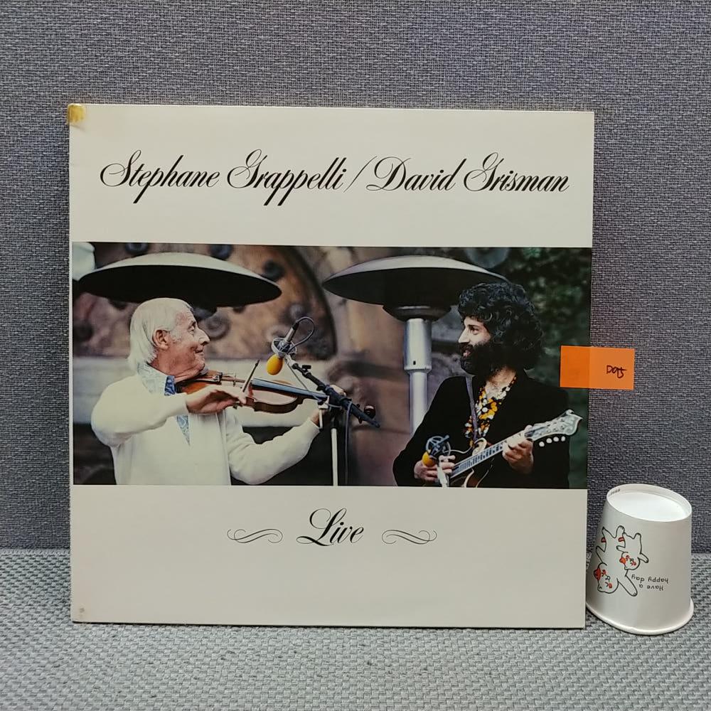 [중고] [중고 수입 LP]Stephane Grappelli & david grisman 스테판 그라펠리 & 데이빗 그리스만 엘피 레코드 음반
