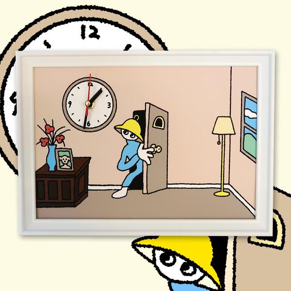 [juwonman] Bell 액자 시계