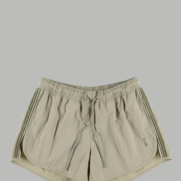사이드 테이프 포인트 런닝 숏츠- 올리브