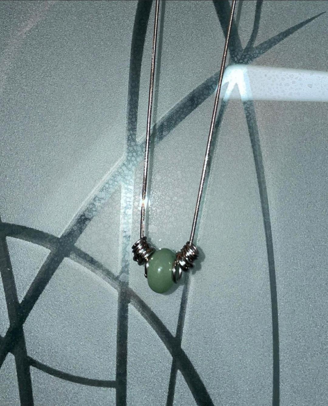 *jade chain necklace*