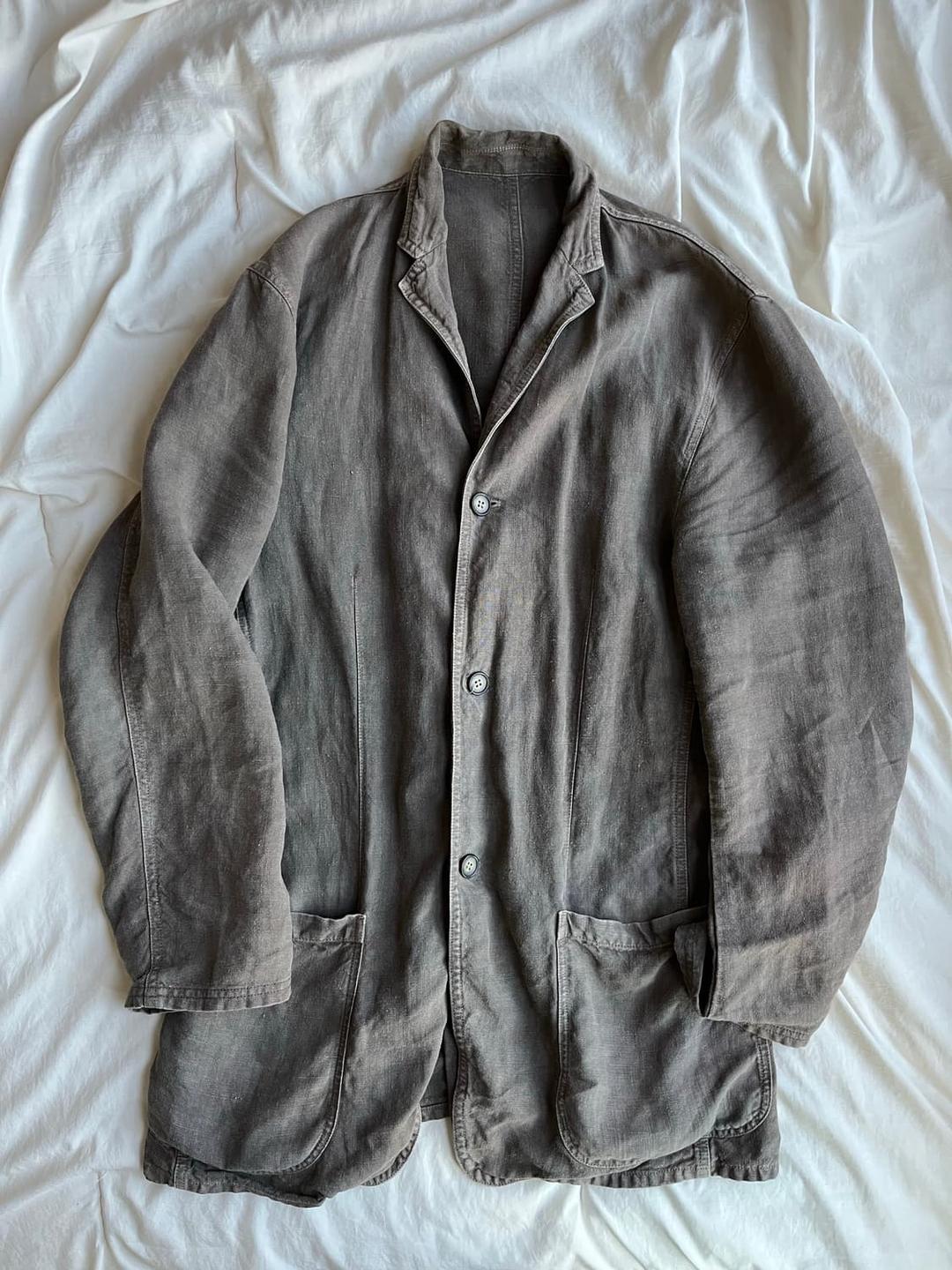 90년대 프랑스 린넨 빈티지 자켓 | 후루츠패밀리
