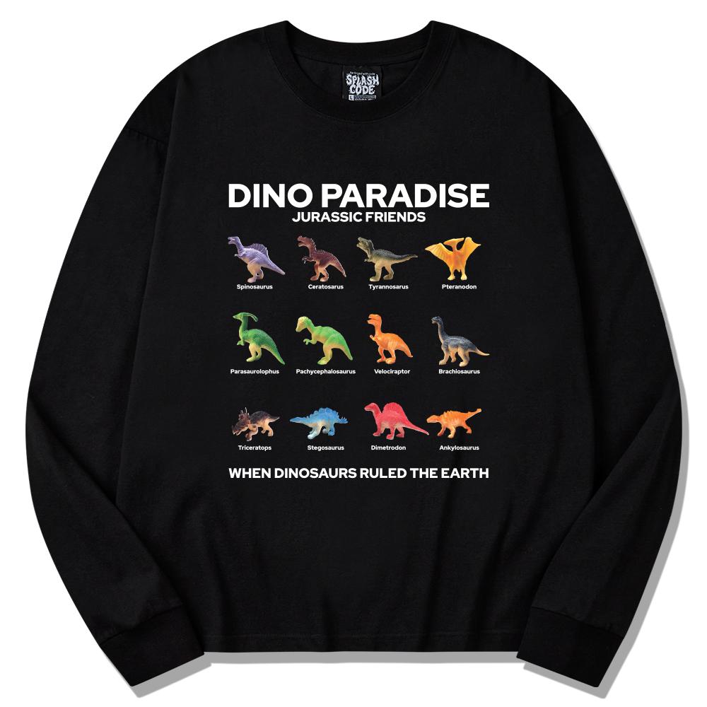 롱슬리브 블랙 - 디노 파라다이스(Dino Paradise)