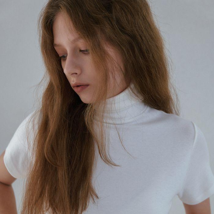 (14차_) half polar t-shirt_ivory