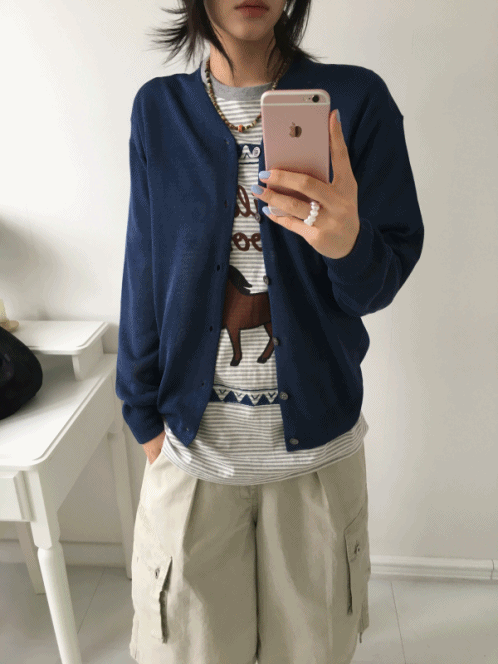 잉글 브이넥 CD (3 color)