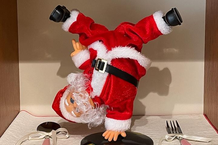 댄스 파티 춤 추는 산타 인형 힙합 산타