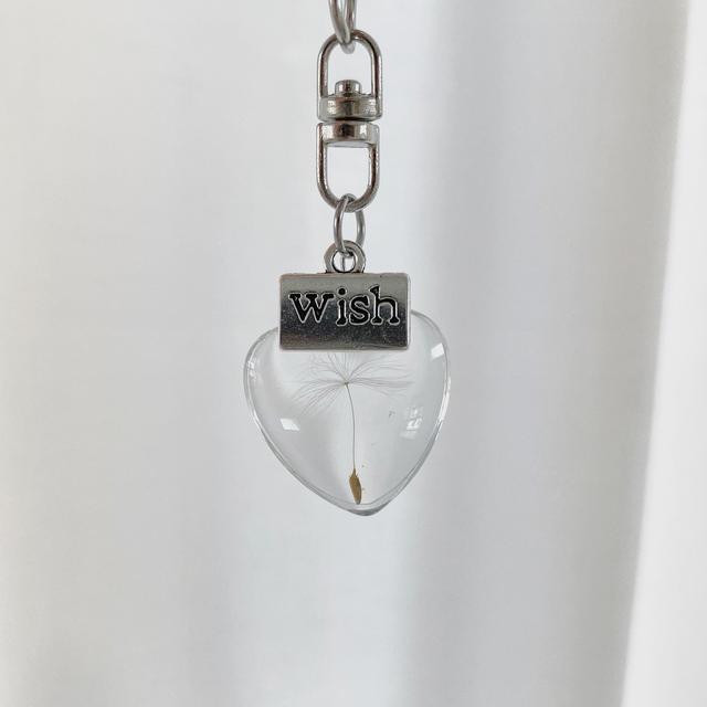 glass key ring