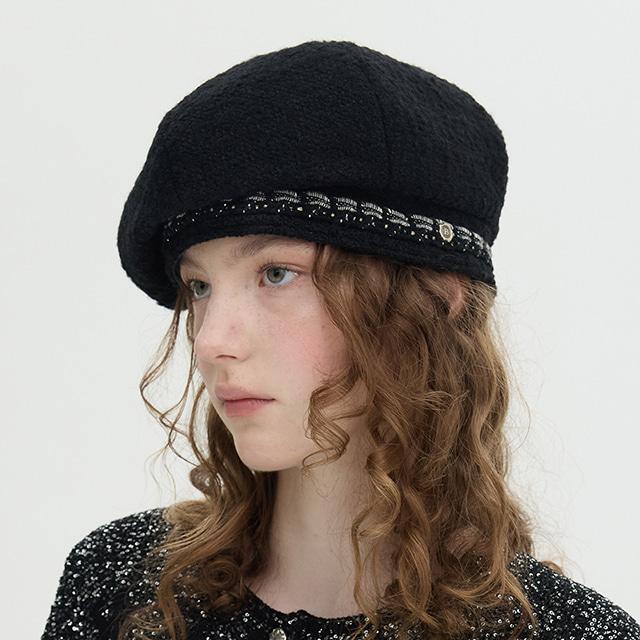 Gabrielle Tweed Beret