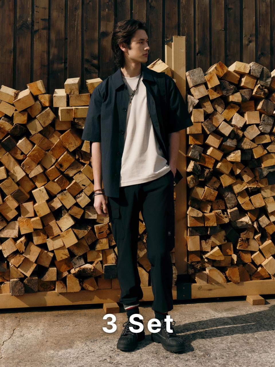 에디바우어 트리코트 조거팬츠 3종 세트 (남성)