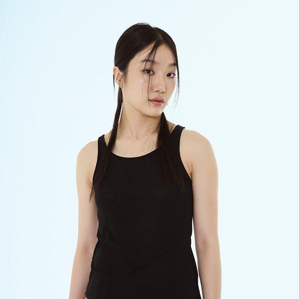 Summer Golgi Sleeveless / Black / 2차 재입고