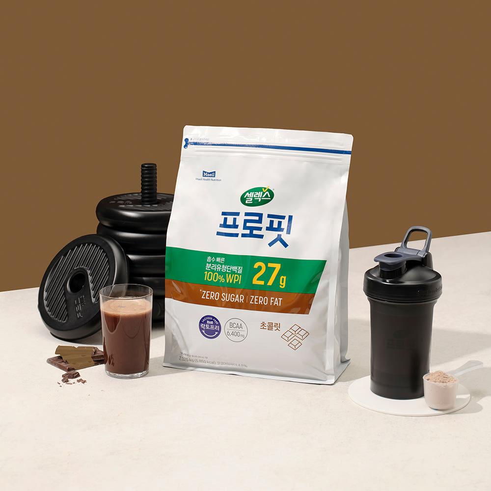 셀렉스 프로핏 초콜릿 파우더 2kg 1개 [+전용 스푼 증정]