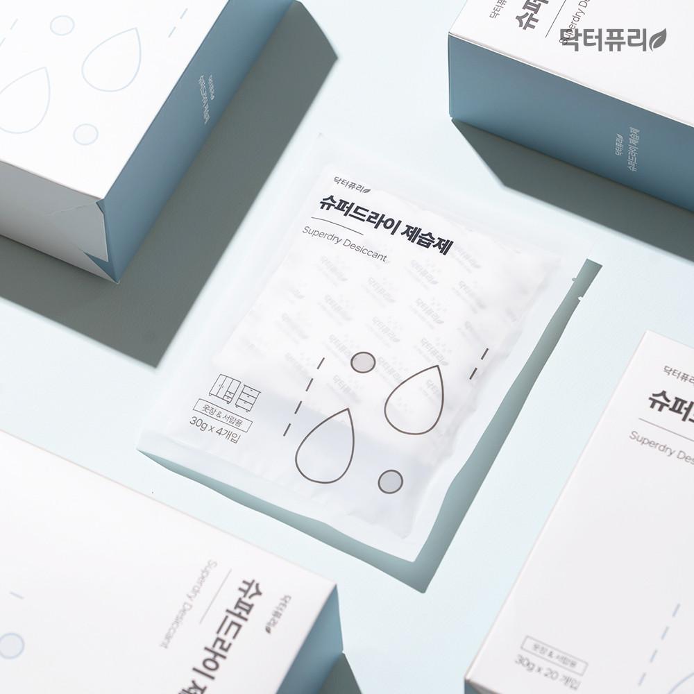닥터퓨리 슈퍼드라이 제습제 30g x 20개입