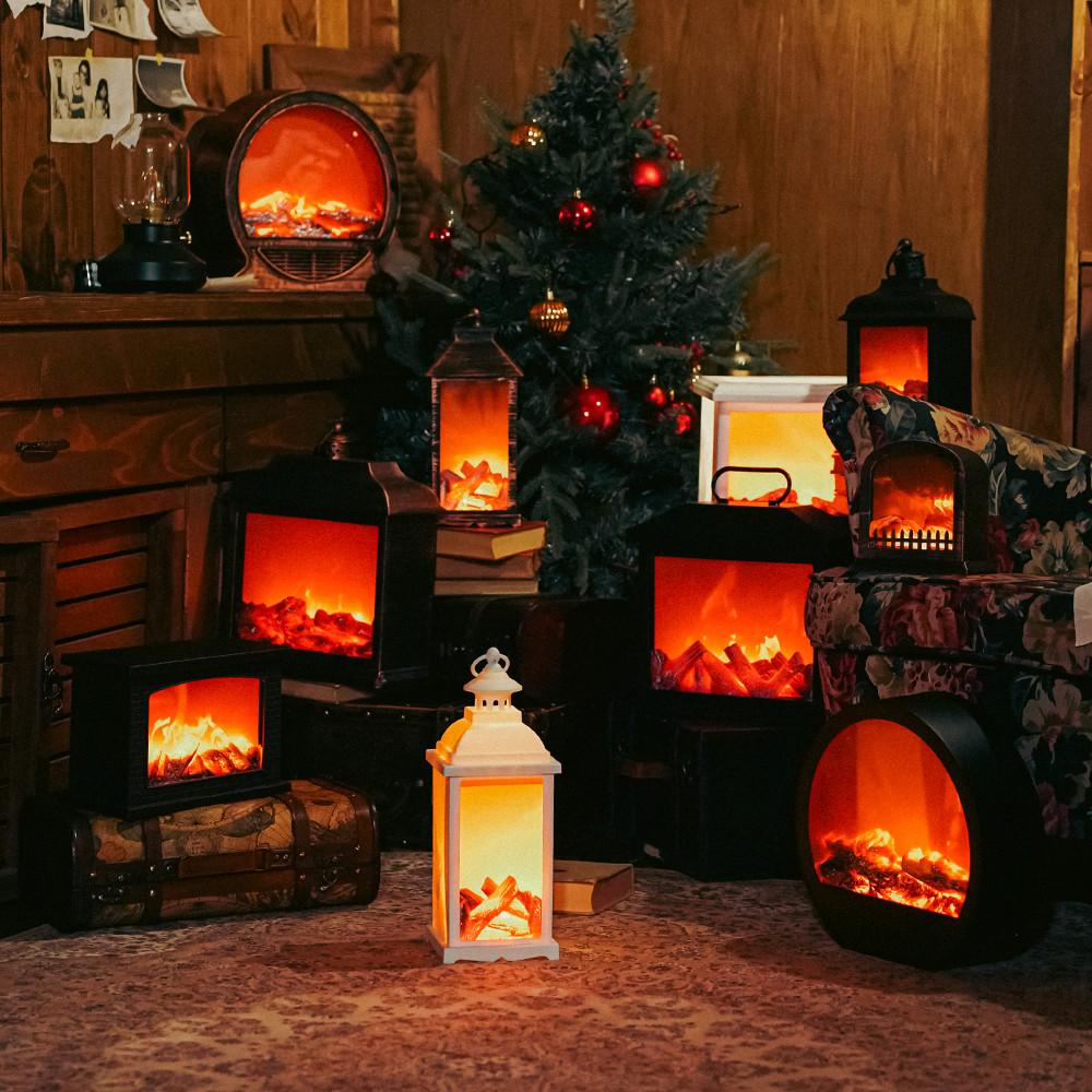 LED 벽난로 불멍 무드등