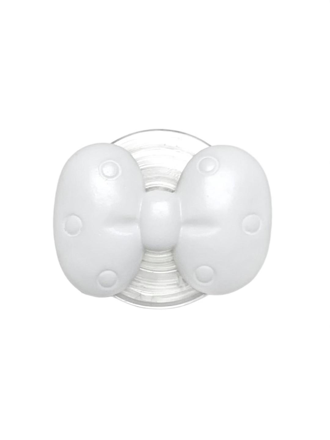 cute ribbon smart tok - white