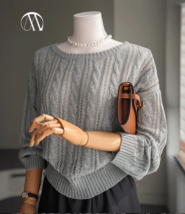 A. 론에 텍스쳐 썸머 니트<span style=font-size:0pt