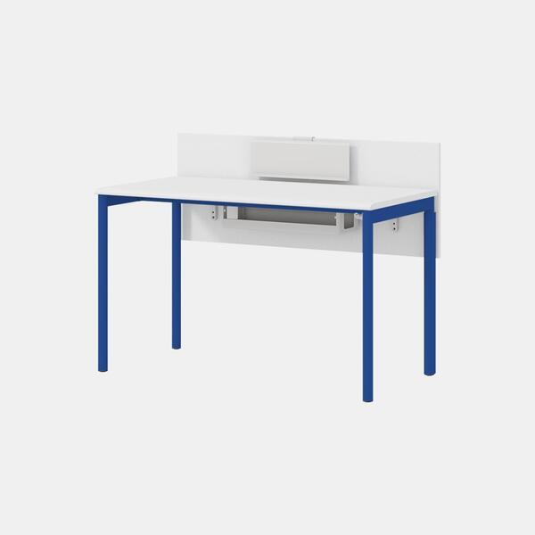 다리형책상 1200폭 (스크린형,거치형 레이어드 패널 포함)