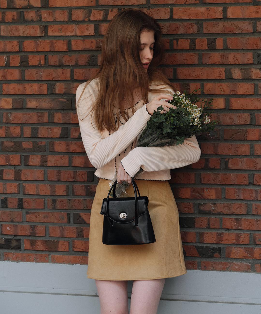 미뇽 미니 토트 백 Mignon Mini Tote bag - 블랙