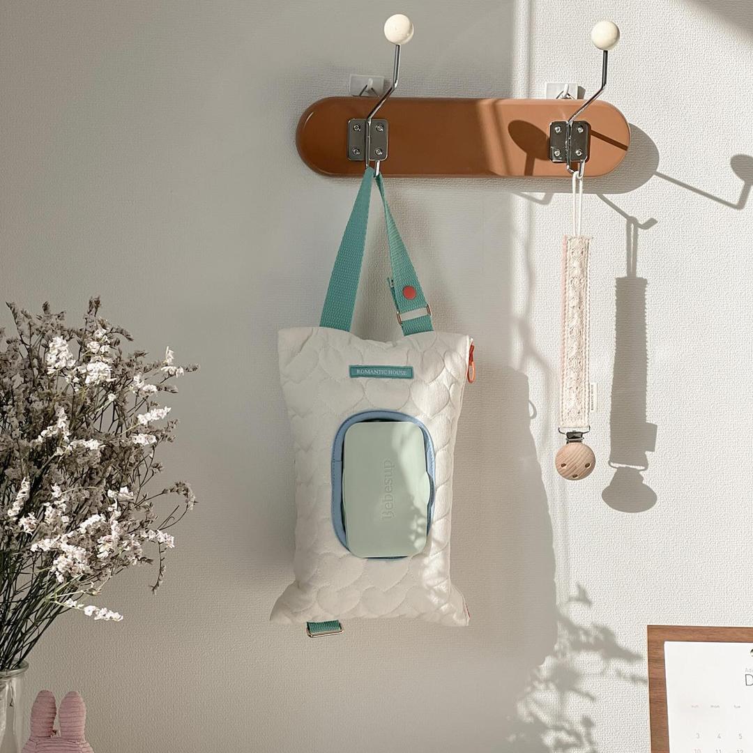 로하 물티슈 케이스 티슈케이스 파우치 커버 차량용 휴대용