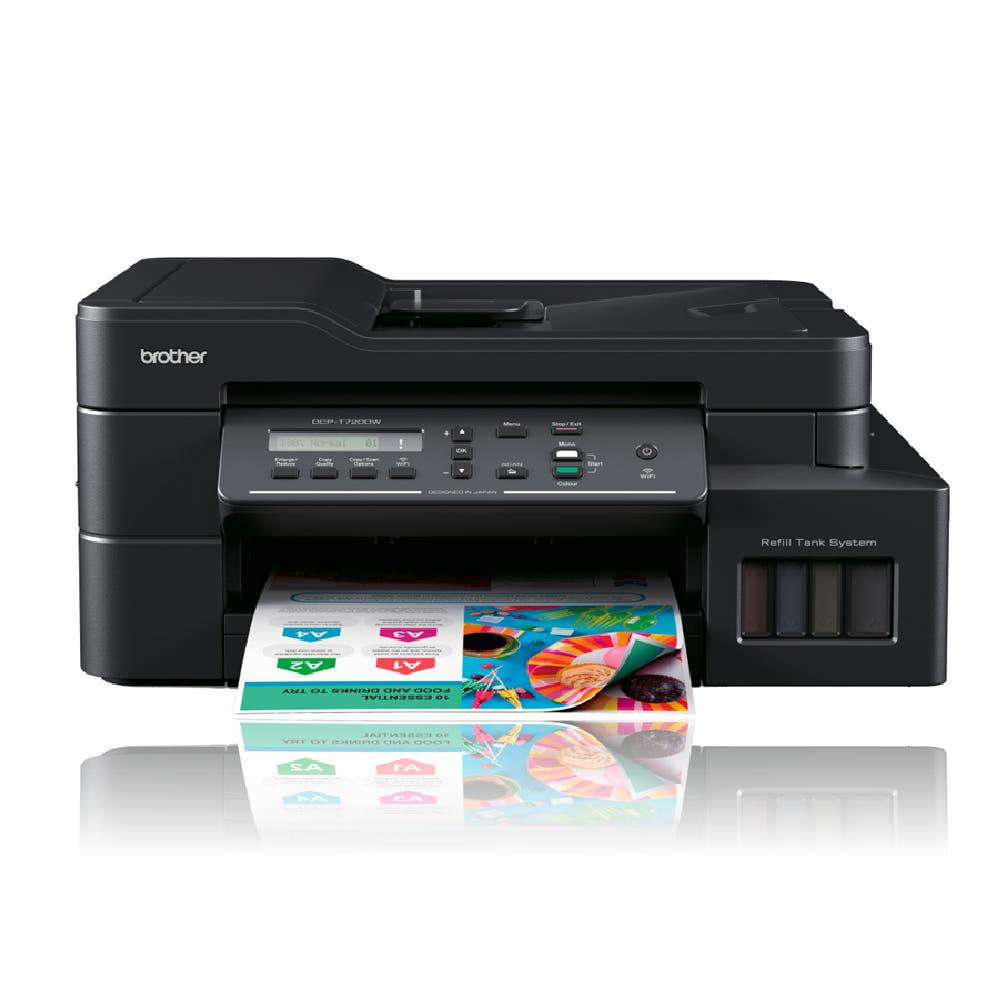 정품무한잉크 복합기 DCP-T720DW 프린터 스캔 복사 무선출력 양면인쇄