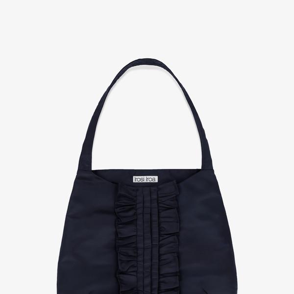 Curtain Frill Bag (Navy)