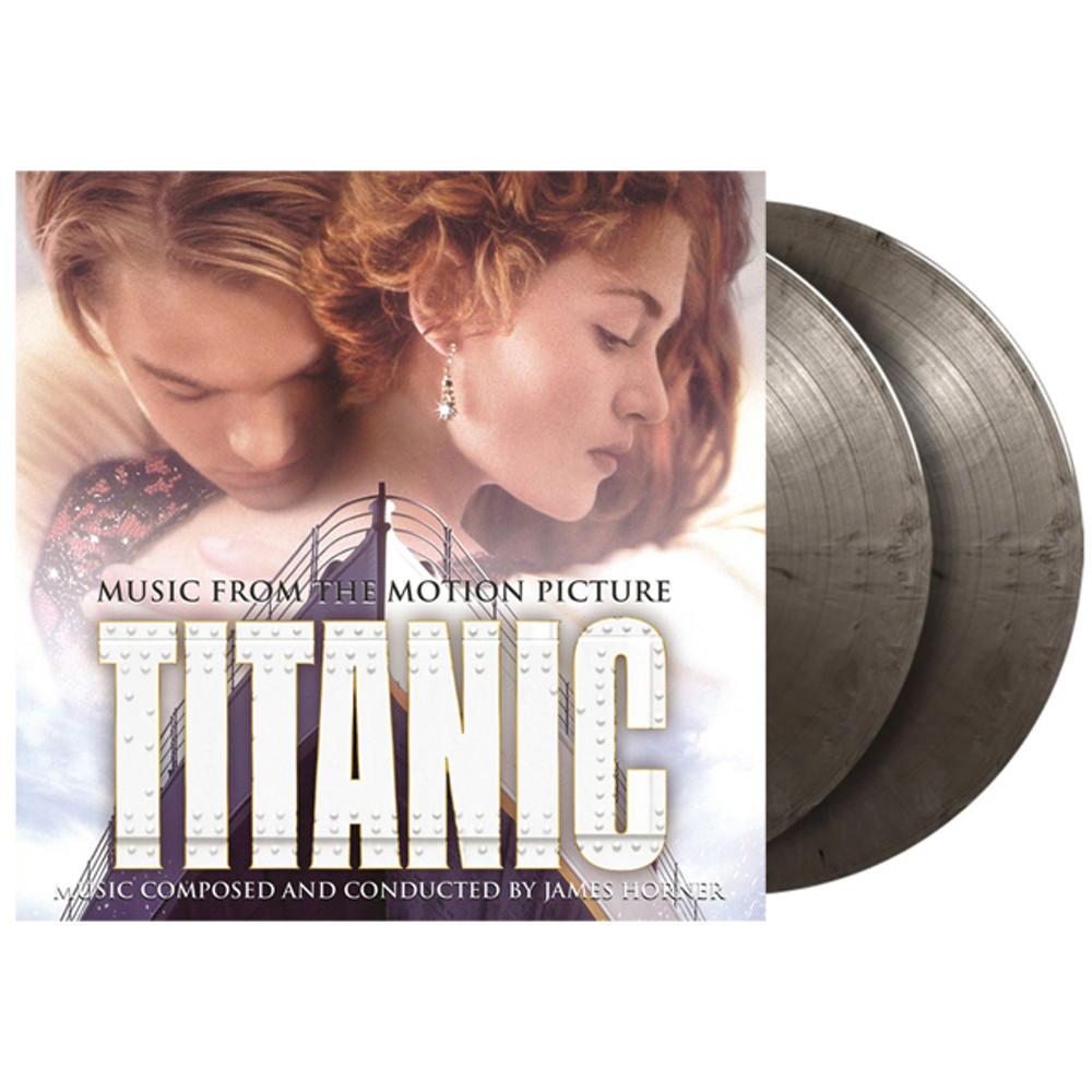 타이타닉 OST (2LP, Silver&Black 마블컬러 한정반, 8p 부클릿, XL포스터&레플리카, NY Times cover, Titanic)
