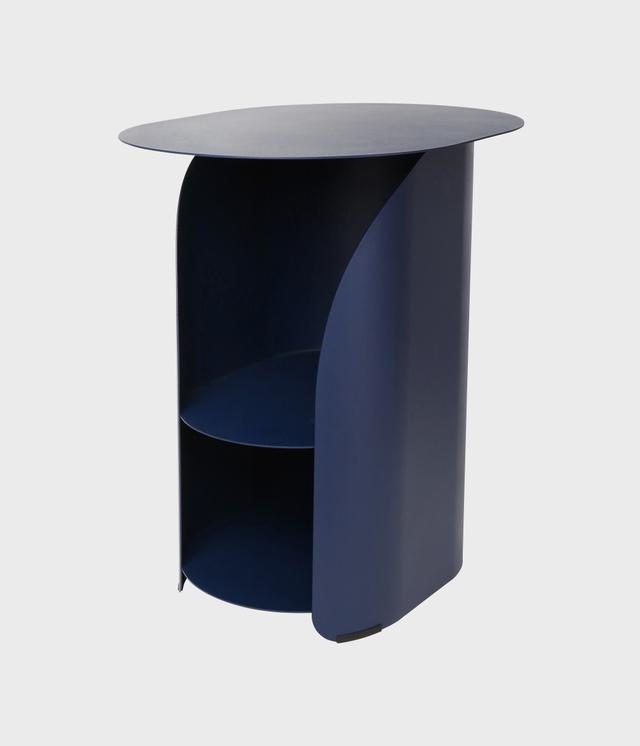 커브사이드테이블 curve side table_deep blue