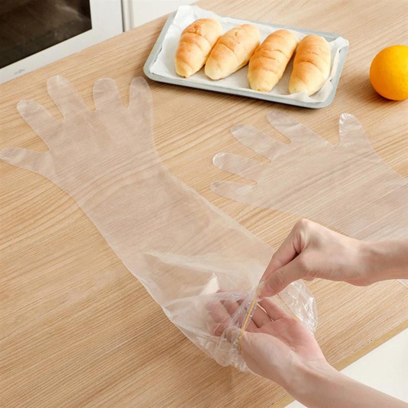 물 튈 걱정 없는 롱롱 고무장갑 앵콜1차[15초밴드]