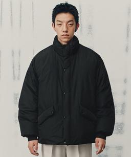 컴포터블 벌룬핏 다운 패딩 블랙 COOSJP031BLACK