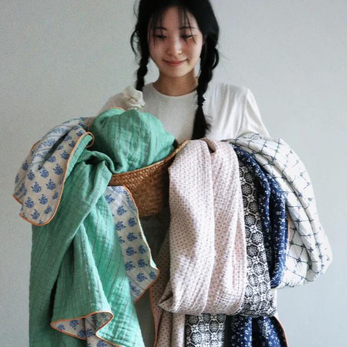 뮬리 4중 거즈 에스닉 블랭킷 11colors